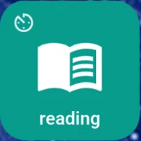 zoevo widget linked to the reading stopwatch